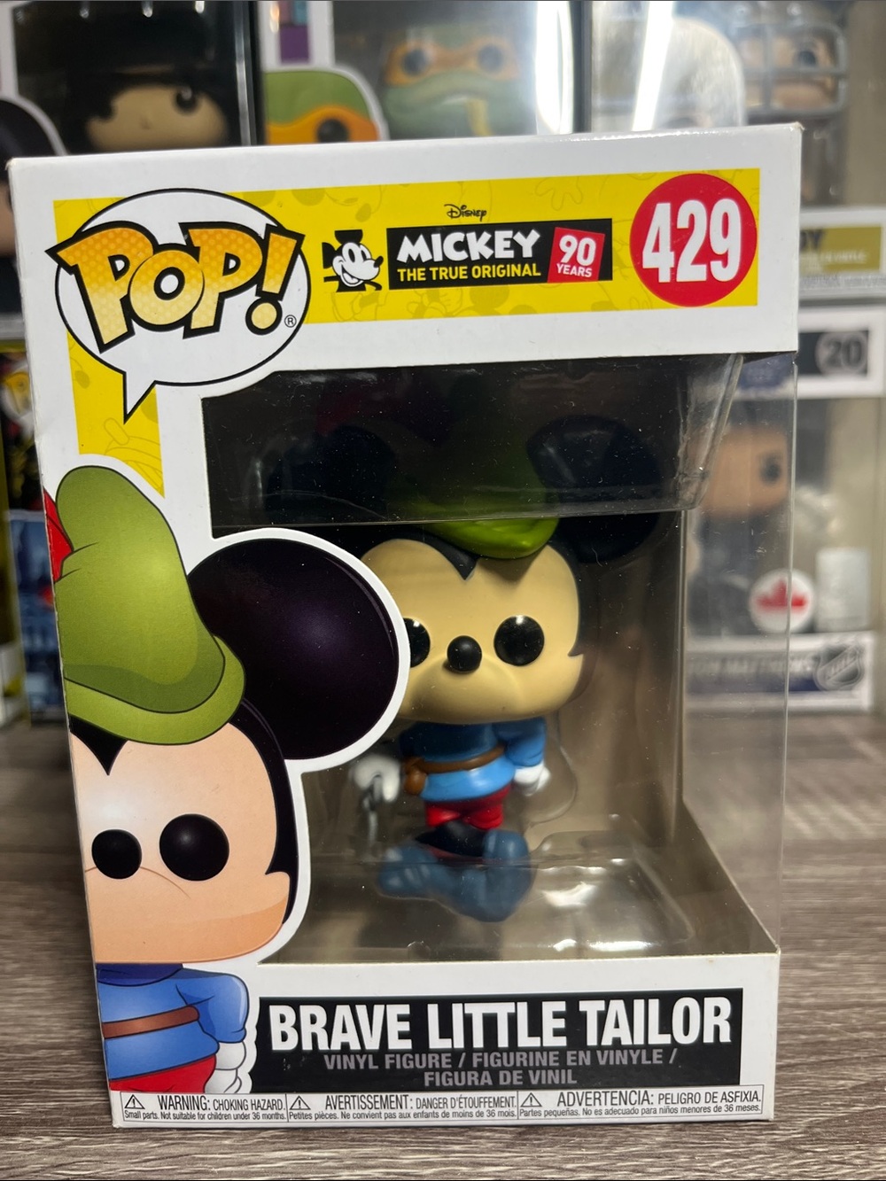 Funko POP! Mickey Brave Little Tailor Vinyl Figure - Green/Blue/Red